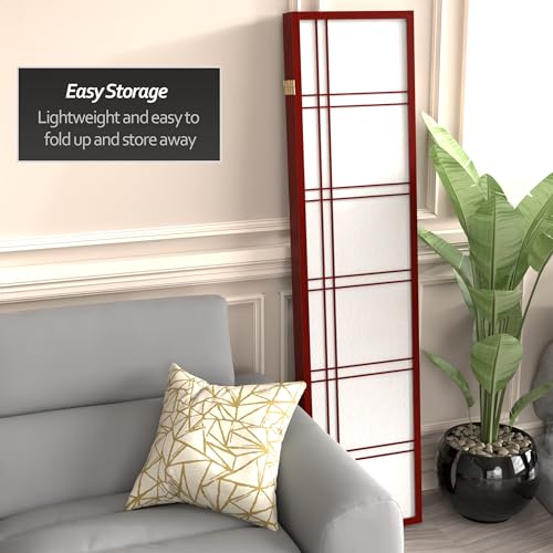 6 Panel Honey Room Divider X65165