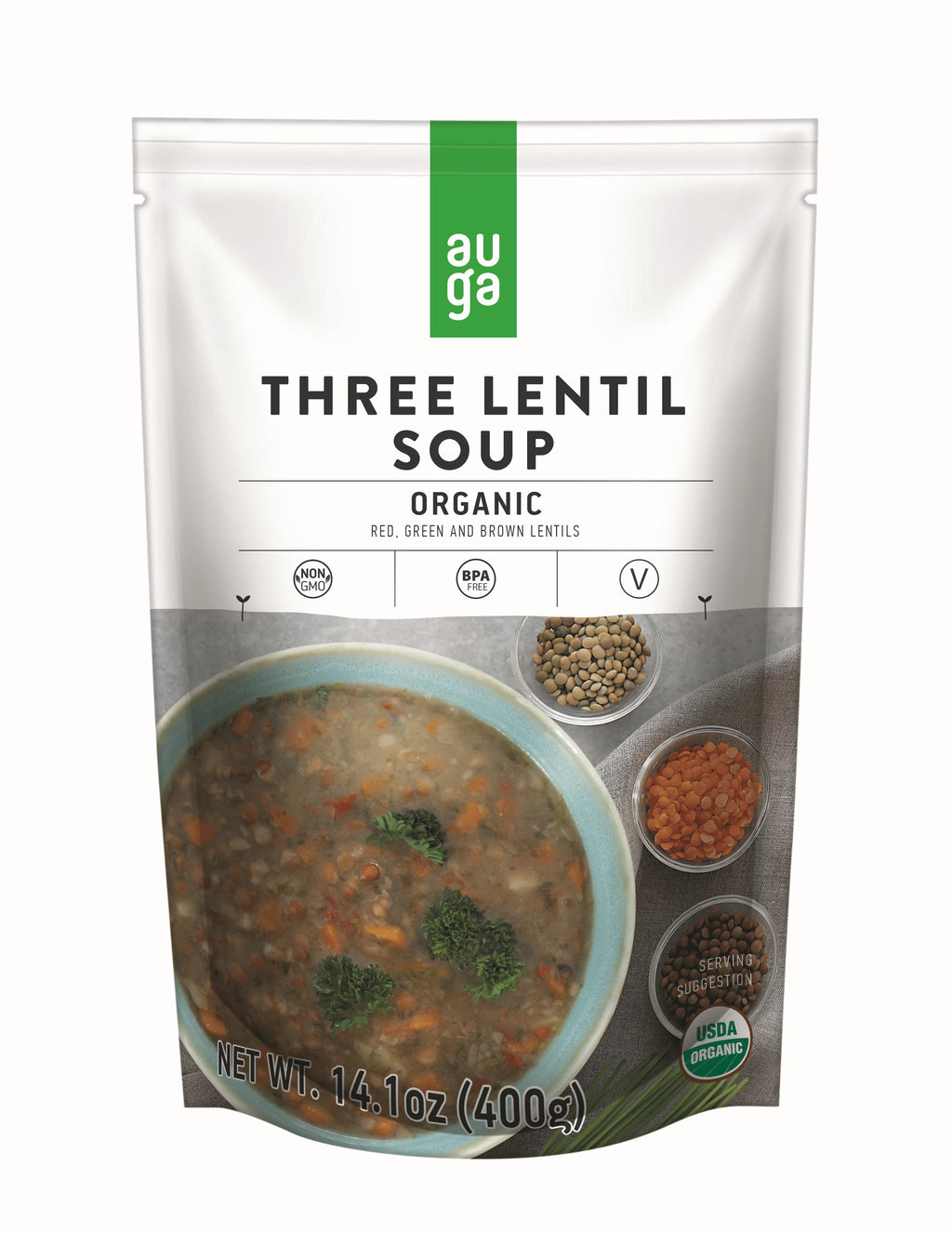 Organic Vegetable Soup Variety Bundle, 14.1oz (6-pack) F508