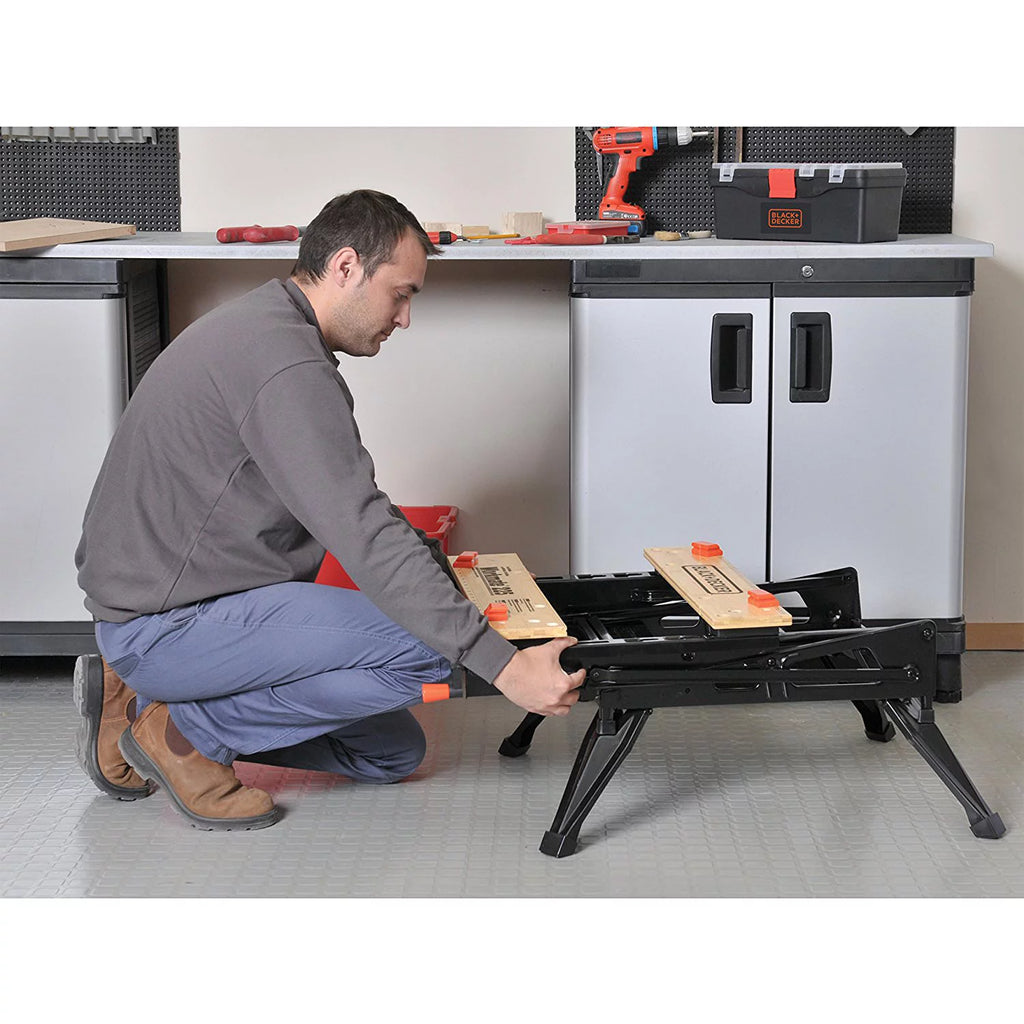 Portable Work Center with Vise S237