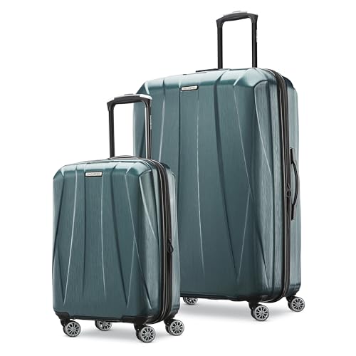 Hardside Expandable Carry-On Luggage with Spinner Wheels, Black, 20-Inch S82043