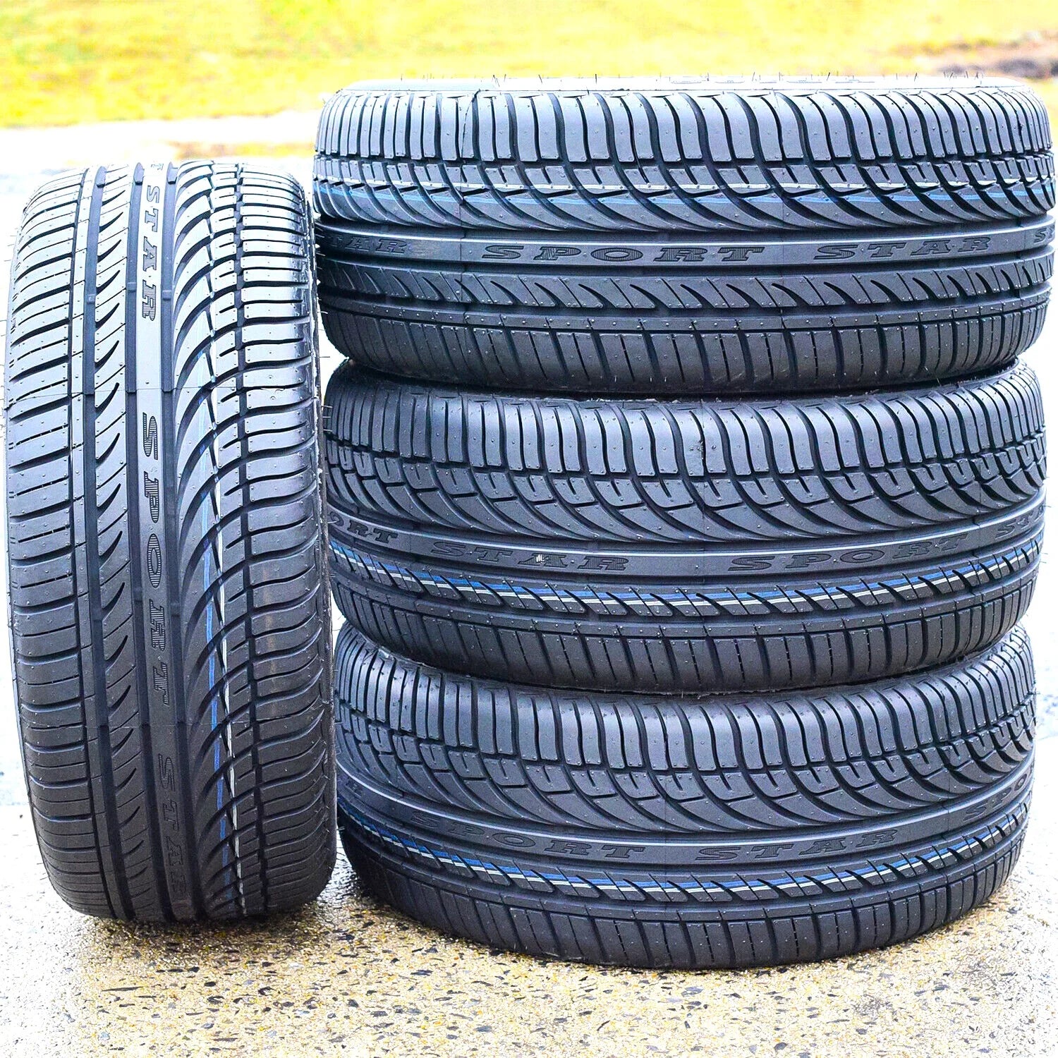 Set of 4 (FOUR) Fullway HP108 235/55R18 ZR 104W XL AS A/S High Performance Tires Fits: 2010-16 Chevrolet Equinox LTZ, 2017 Chevrolet Equinox LT