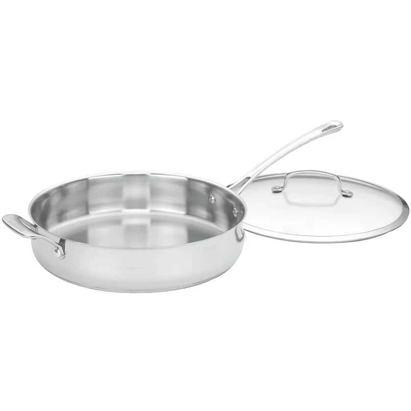 Stainless Steel 5-Quart Saute Pan with Helper Handle B368
