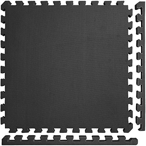 Interlocking EVA Foam Mats for Wrestling, MMA & Gymnastics - 1.5" Thick, 2'x2' Tiles G335676