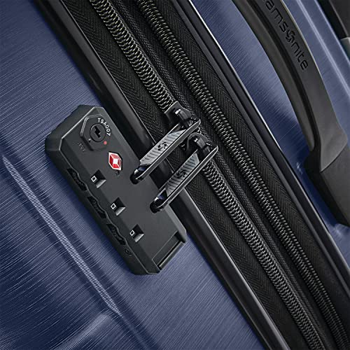 Hardside Expandable Carry-On Luggage with Spinner Wheels, Black, 20-Inch S82043