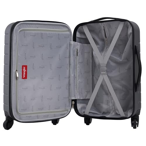 Smart Luggage Set with Cup Holder and USB Port, 20-Inch Carry-On K967