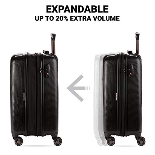 Expandable Hardside Carry-On Luggage with Spinner Wheels and TSA Lock F31623