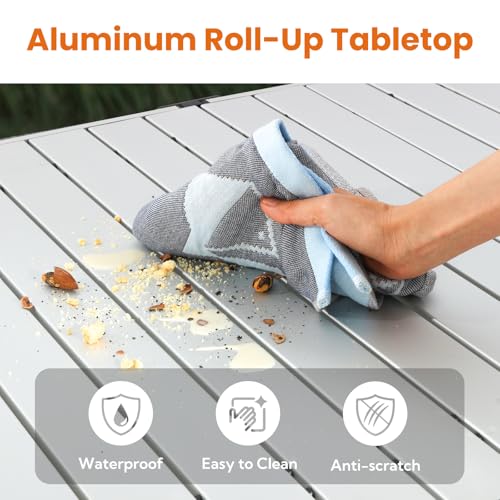 Foldable Camping Table for 2-6 Person with Carry Bag K7030