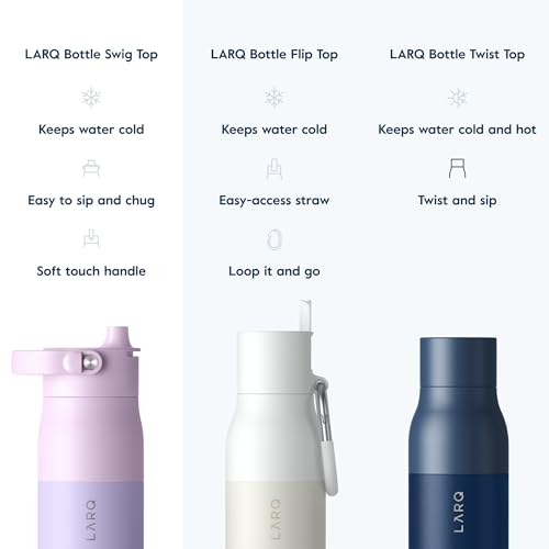 Insulated Stainless Steel Water Bottle 34oz with Silicone Handle L348874