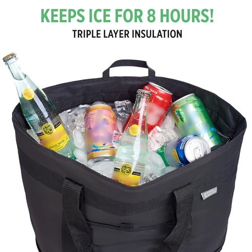 Insulated Cooler Bag with Thermal Insulation, Collapsible Y5679