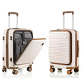 Expandable Carry-On Luggage, Hardside, Spinner Wheels, TSA Lock, 20-Inch U64815