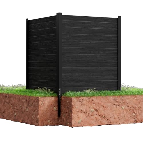 Air Conditioner Fence Panels 38"W x 42"H, 2 Panels with Metal Stake D87973