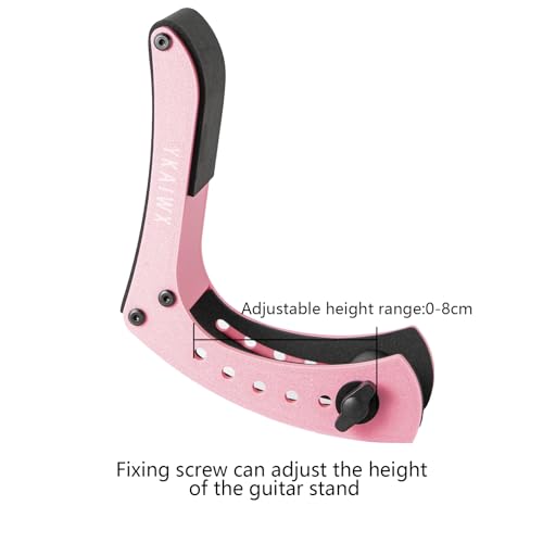 Adjustable Electric Guitar Footrest, Ergonomic Black Stand T7869