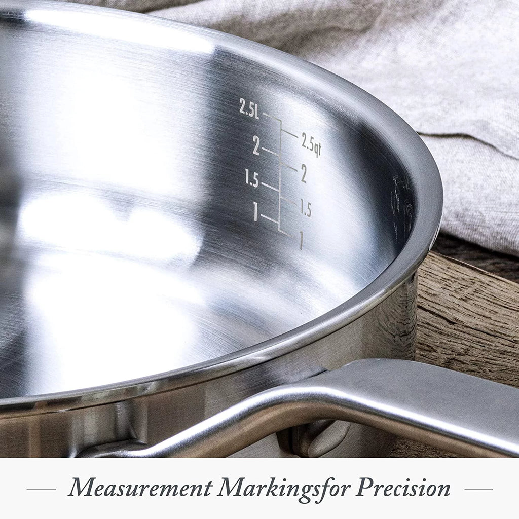 Stainless Steel Induction 14 Piece Cookware Set with Lids F945
