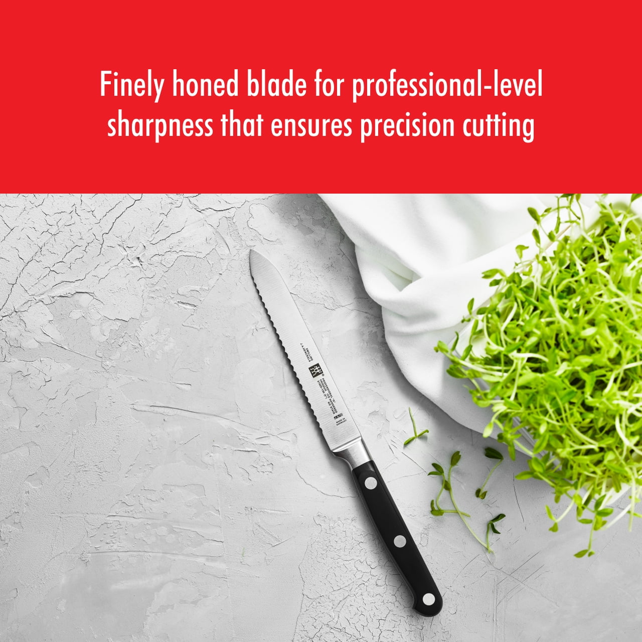 16-pc Knife Set with Stainless Magnetic Knife Bar C2488