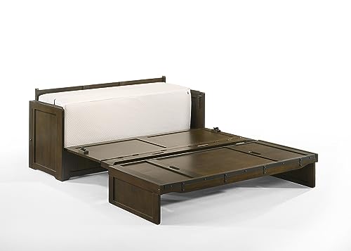 Murphy Cube Cabinet Bed (White, Queen) M597282