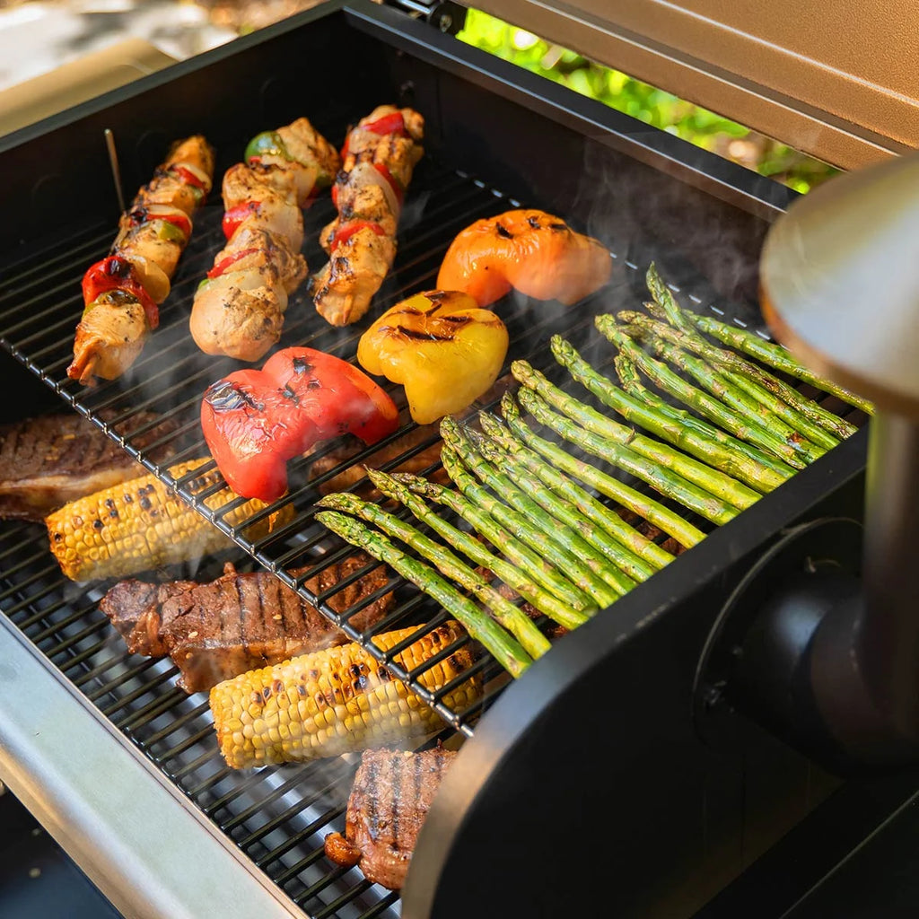 Wood Pellet Grill Smoker with PID Technology and Auto Temperature Control C6306