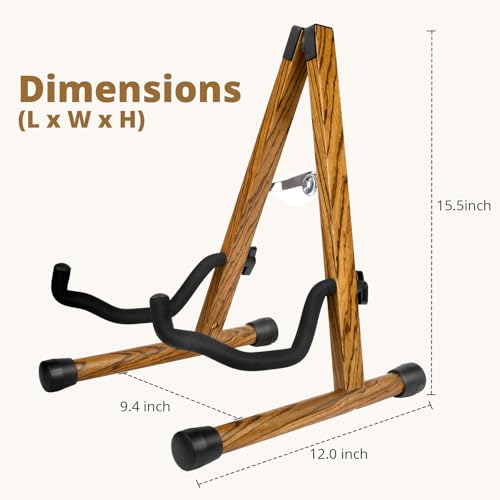 Foldable Hardwood Guitar Stand N691996
