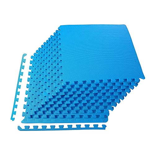 Puzzle Exercise Mat with EVA Foam Interlocking Tiles for MMA, Gymnastics and Home Gym N211438
