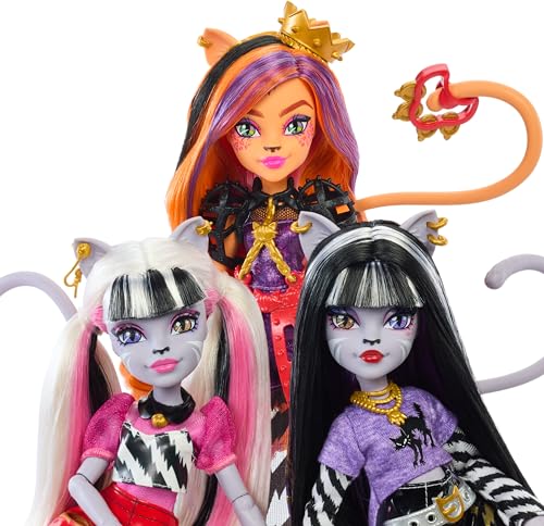 Monster High Dolls, Hissfits Band Three-Pack J81297