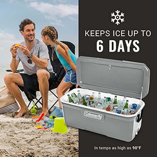 Insulated Portable Hard Cooler, Leak-Resistant, Keeps Ice up to 5 Days V620