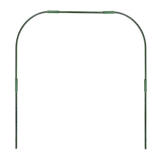 Greenhouse Hoops Grow Tunnel for Raised Garden Beds, DIY Plant Support Stakes D760312