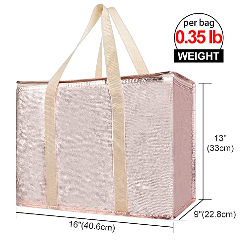 Insulated Food Delivery Bag Hot Cold Meal Carrier Cooler Tote K646948