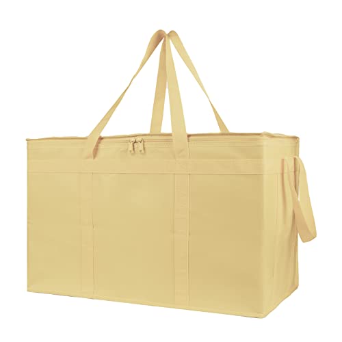 Insulated Food Delivery Bag Hot Cold Meal Carrier Cooler Tote K646948