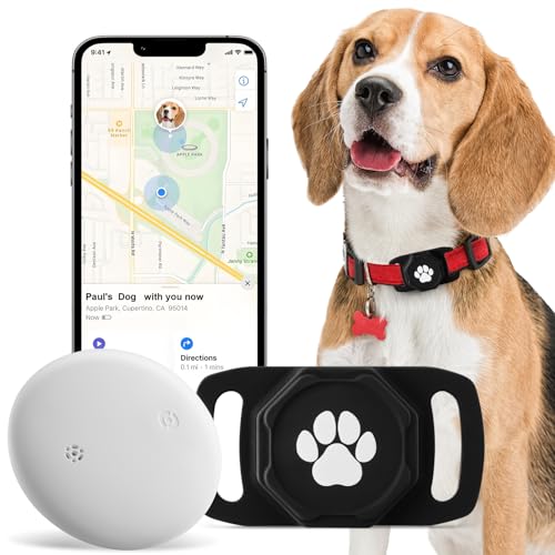 Pet Tracker for Collar with Holder, No Monthly Fee, iOS Only I2504