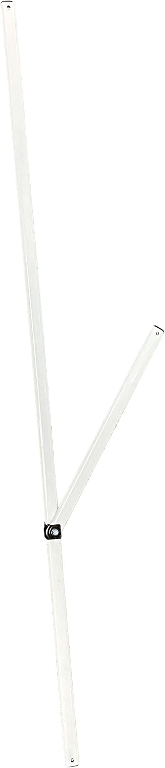 Ozark Trail Simple Push 10x10 Instant Canopy Gazebo Upper Peak Truss Bars Metal Replacement Parts White