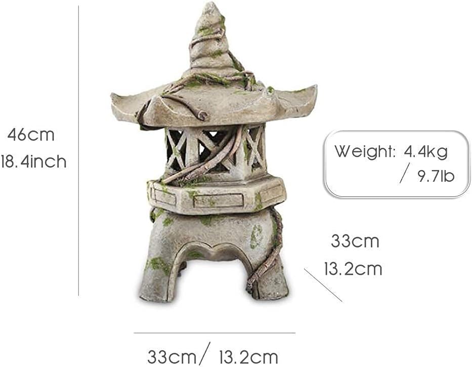 Solar Pagoda Garden Lantern Statue K36380