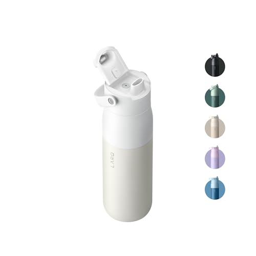 Insulated Stainless Steel Water Bottle 34oz with Silicone Handle L348874