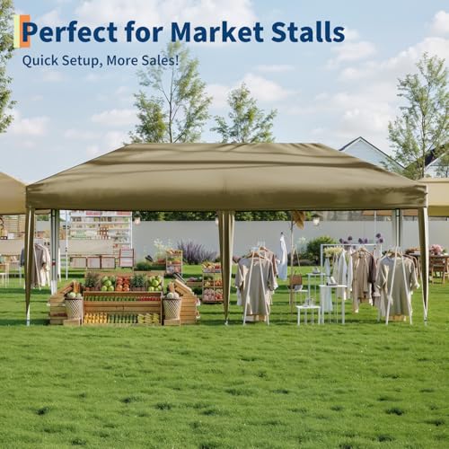 Pop Up Canopy Tent with Roller Bag and Adjustable Height O962