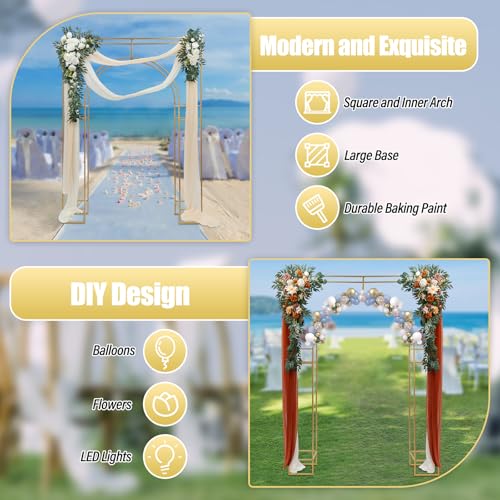 Metal Balloon Arch Stand for Wedding Party Photo Booth Backdrop Y88532