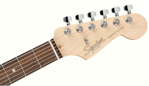 Stratocaster Electric Guitar Bundle with Amplifier, Gig Bag, Strap, Cable, Picks, and DVD S5583