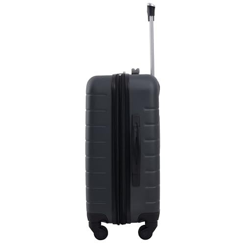 Smart Luggage Set with Cup Holder and USB Port, 20-Inch Carry-On K967