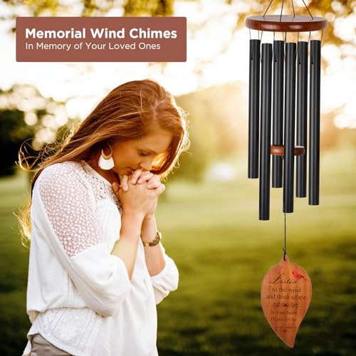 Deep Tone Wind Chimes for Outdoor Memorial O937
