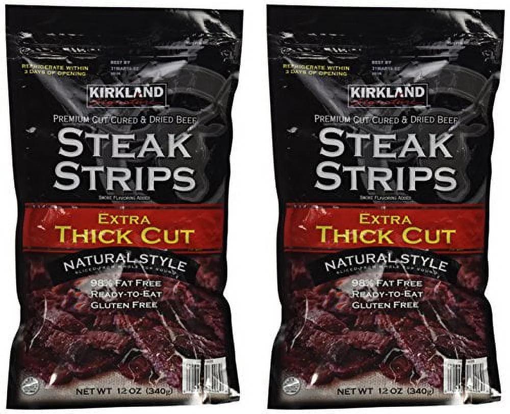 Steak Strips Jerky 12 Oz (2-Pack) G582