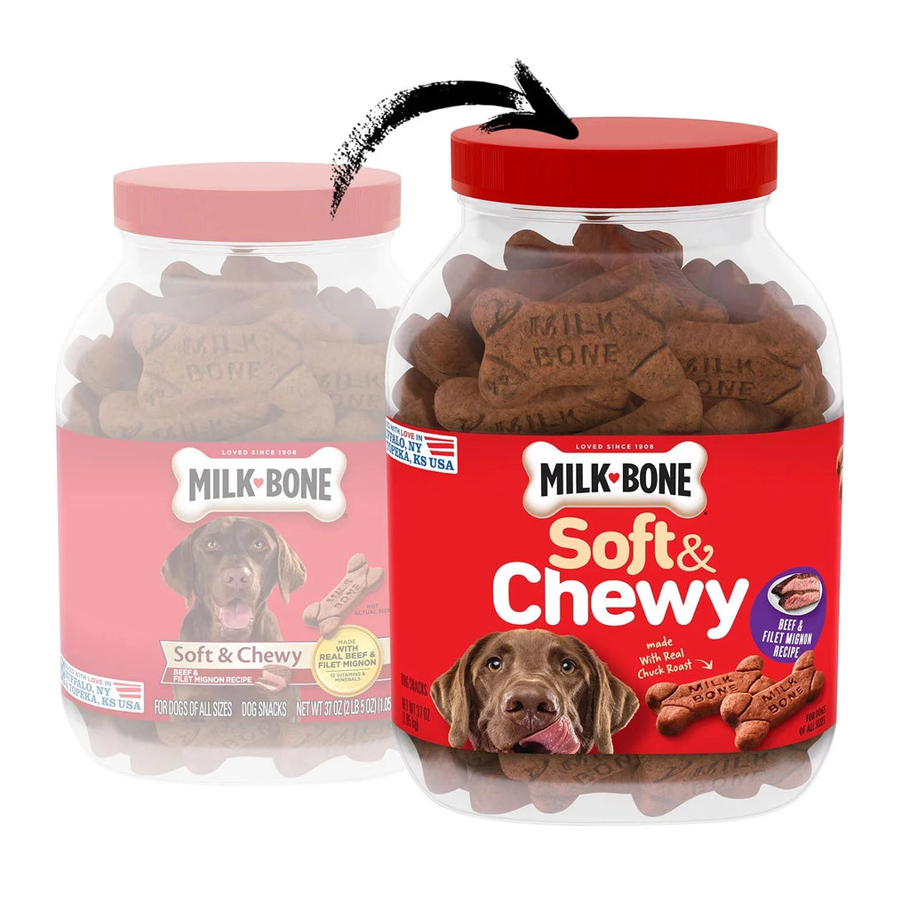 Soft & Chewy Beef & Filet Mignon Dog Snacks P818