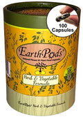 Organic Succulent Plant Food Spikes + Christmas Cactus Fertilizer Sticks (100 Concentrated Capsules) - Succulent Fertilizer Indoor Potted Plants - Cactus Food - Succulent Food - Made in USA