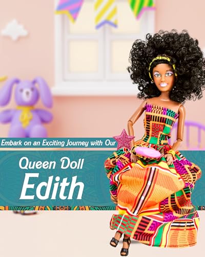Black Doll Set with Movable Joints for Girls P68886