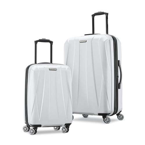 Hardside Expandable Carry-On Luggage with Spinner Wheels, Black, 20-Inch S82043