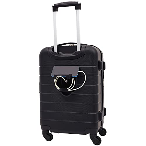 Smart Luggage Set with Cup Holder and USB Port, 20-Inch Carry-On K967