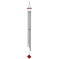 Woodstock Chimes Encore Collection, Chimes of Orion, 30'' Silver Wind Chimes for Outdoor, Patio, Home or Garden Décor (DCS30)