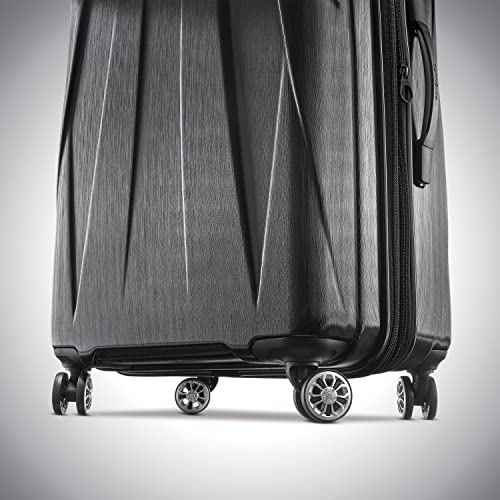 Hardside Expandable Carry-On Luggage with Spinner Wheels, Black, 20-Inch S82043