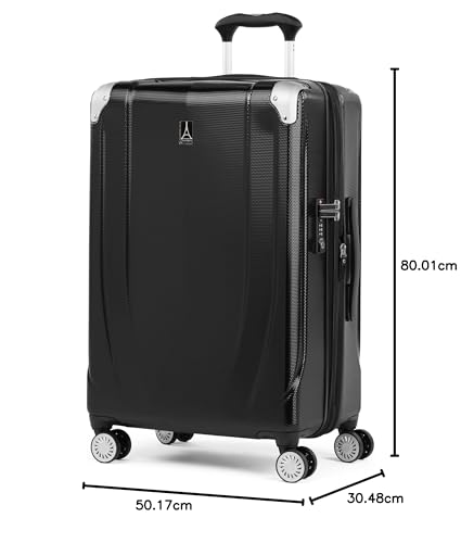 Hardside Expandable Carry-On Luggage with 8 Spinner Wheels, 21 Inch N246
