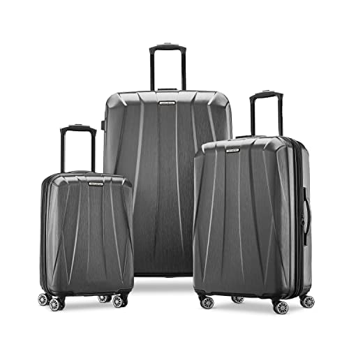 Hardside Expandable Carry-On Luggage with Spinner Wheels, Black, 20-Inch S82043