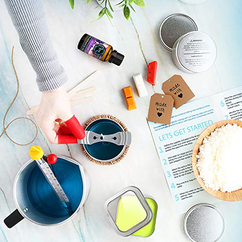 DIY Candle Making Kit with Soy Wax Flakes for Adults and Kids M64476