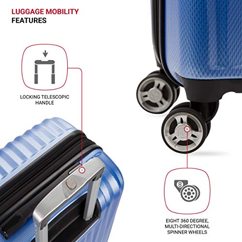 Expandable Hardside Carry-On Luggage with Spinner Wheels and TSA Lock F31623