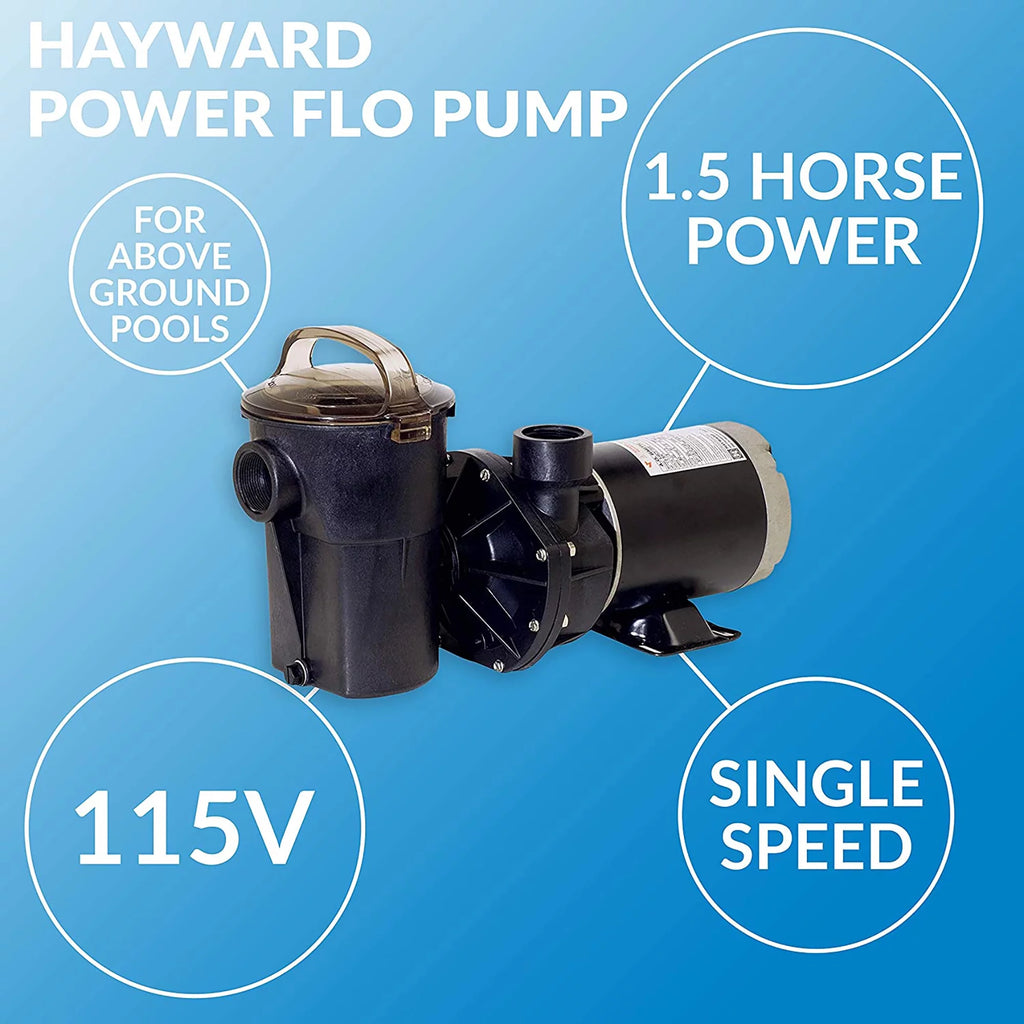 Power Flo Pool Pump, 1.5 HP N2175