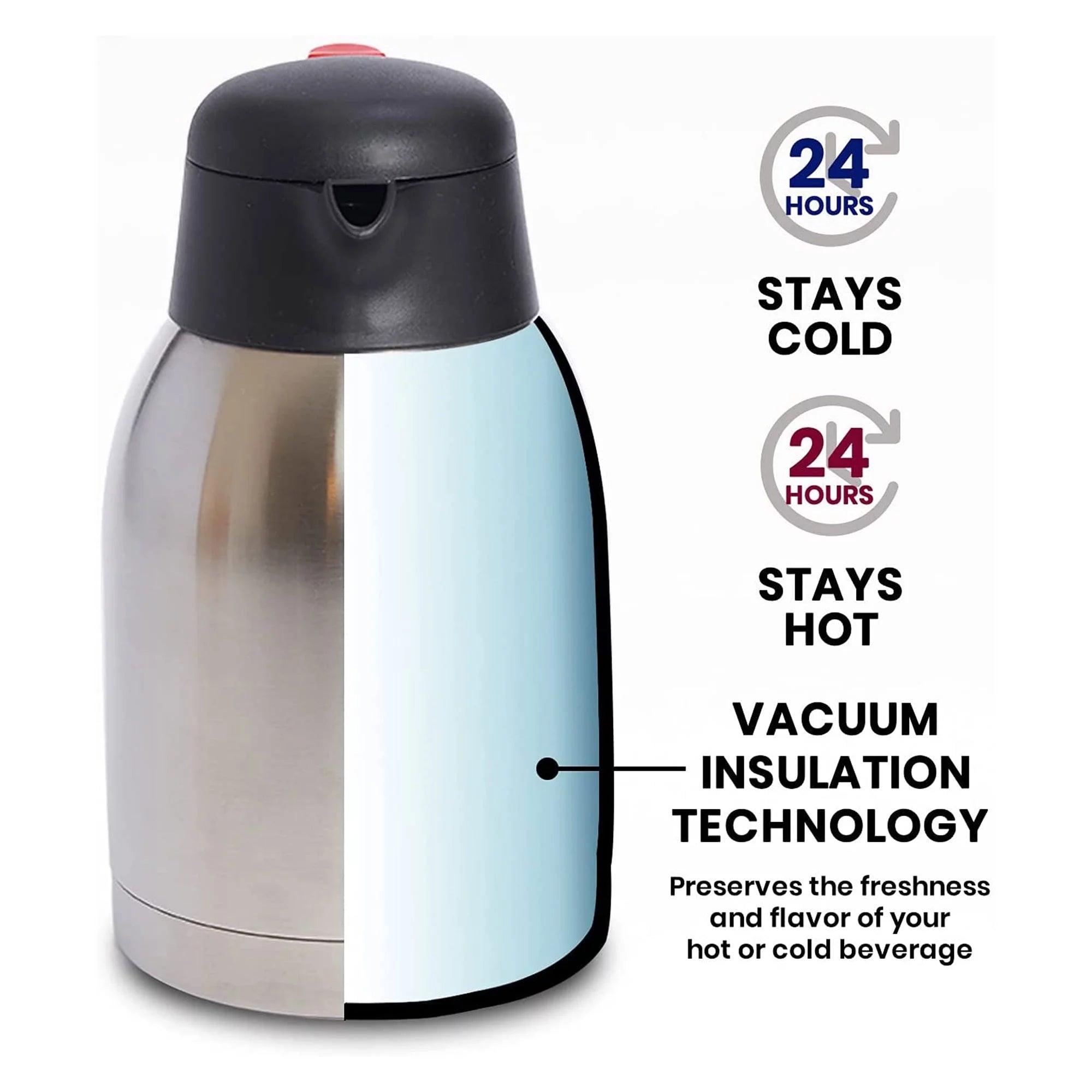 12 Cup Stainless Steel Pour Over Coffee Maker with Airpot I984